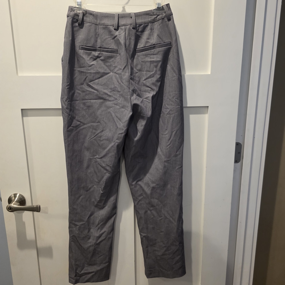 Lulus Womens Gray Dress Professional Pants Size Sm Normcore Chic Classy Academia - Picture 2 of 9
